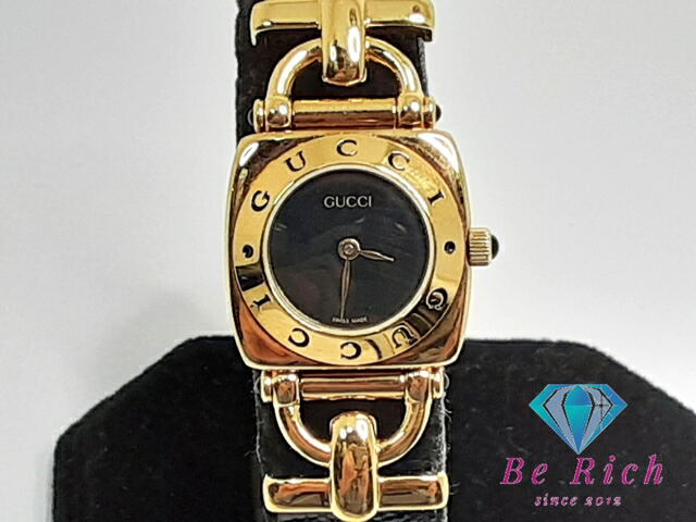 グッチ　2455L　腕時計　レディース　金　ビンテージ　クオーツ　15ｍｍ 楽天市場】【ウォッチ】GUCCI グッチ デイト ゴールド文字盤 GP