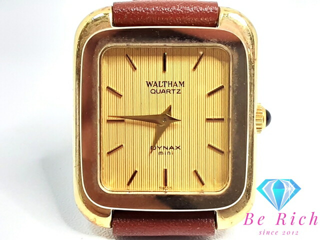 ウォルサムWALTHAM Classic ゴールド レディース腕時計 Waltham - WALTHAM(ウォルサム) 腕時計 レディース K18YG/12P