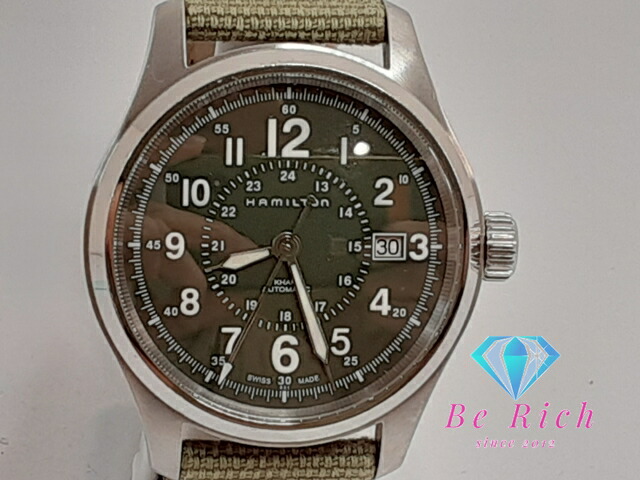 楽天市場】HAMILTON Khaki Mechanical【ハミルトン カーキ 9415A】手