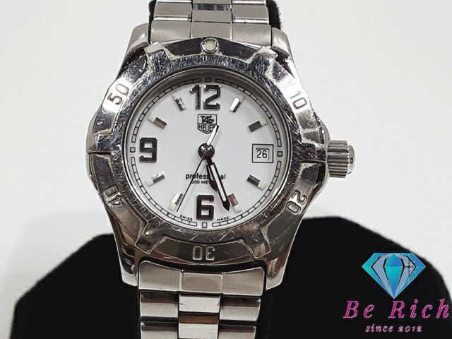 TAG Heuerプロフェッショナル時計【レディース】 中古】TAG HEUER セル デイト プロフェッショナル レディース