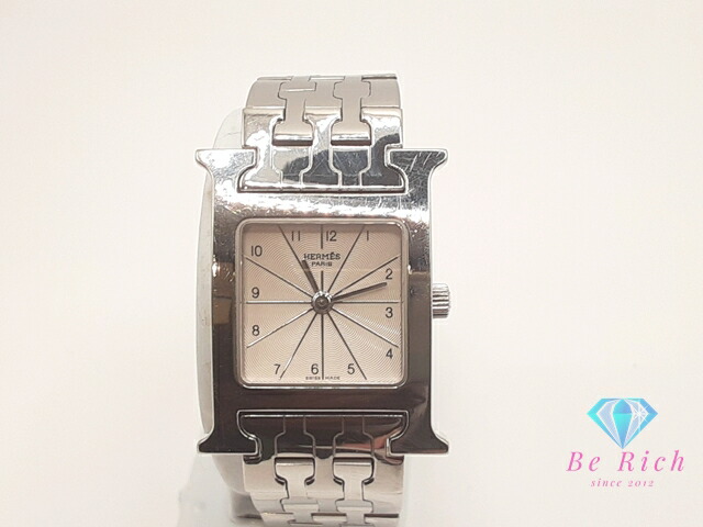 楽天市場】HERMES エルメス 腕時計 カレーシュ ロゴ レディース