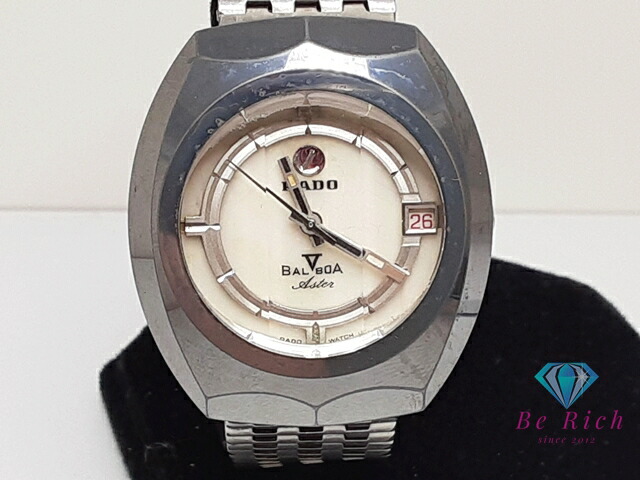 B5038【ヴィンテージ】RADO 　バルボア　デイト　自動巻　レディース時計 RADO BAL BOA（ラドー バルボア）- JeJe PIANO ONLINE BOUTIQUE