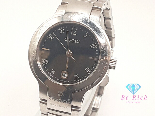楽天市場】グッチ GUCCI レディース 腕時計 3300L ラウンド 黒