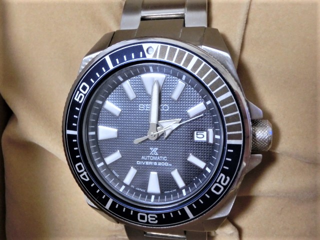 【楽天市場】美品 セイコー SBDY007 プロスペック サムライ ダイバー 4R35-01V0 200m防水 デイト メンズ 腕時計 自動
