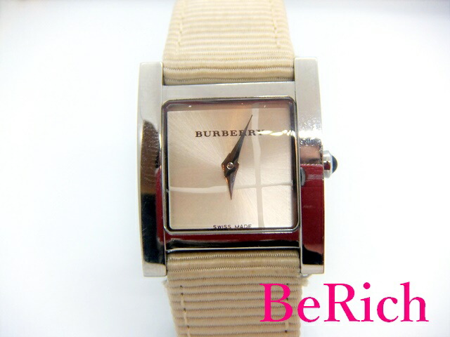 バーバリー　BURBERRY 腕時計　レディース　BU1099 スクエア　美品 楽天市場】【ウォッチ】BURBERRY バーバリー シルバー文字盤 SS