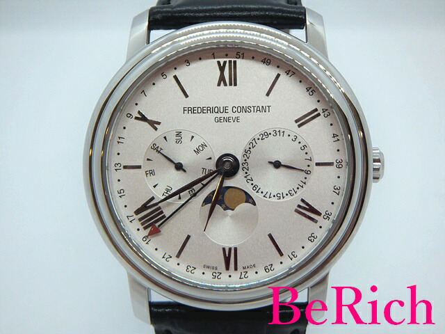 Frederique Constant クロノグラフ 時計 要電池交換 フレデリック・コンスタント（Frederique Constant）時計の
