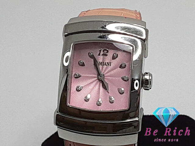 楽天市場】替ベルト付 電池交換済 DAMIANI ダミアーニ Dサイド