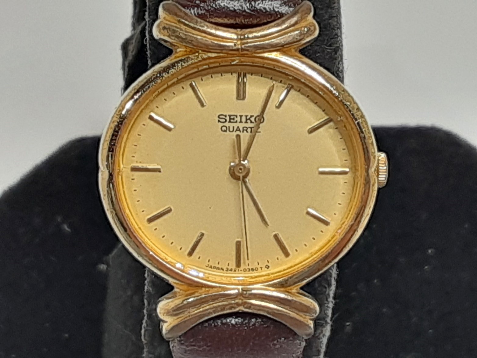 セイコー レディース 腕時計 石 ストーン ヴィンテージ 上品 稼働 美品 稼働 SEIKO レディース腕時計 天然ルビー ブレスウォッチ