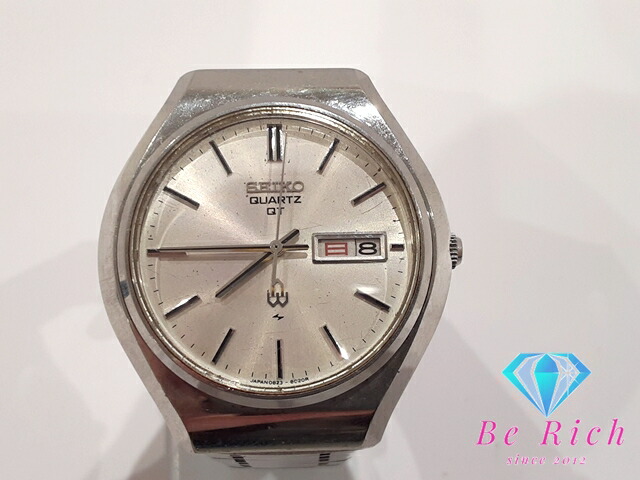 SEIKO QT メンズ腕時計 稼働 SEIKO クォーツ メンズ 腕時計 セイコー 70年代