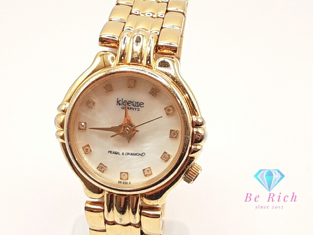 楽天市場】クロイゼ klaeuse ルーペ 付 レディース 腕時計 SK-256-F