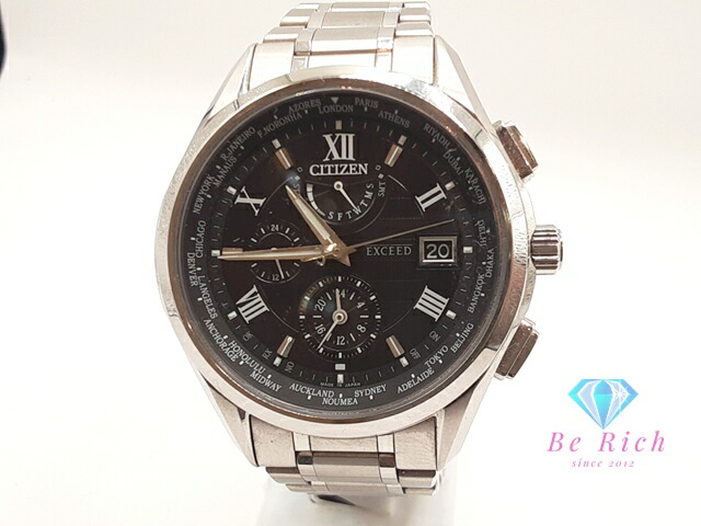 年末年始限定)CITIZEN EXCEED AT6030-51E エコドライブ neel_at6030-51e