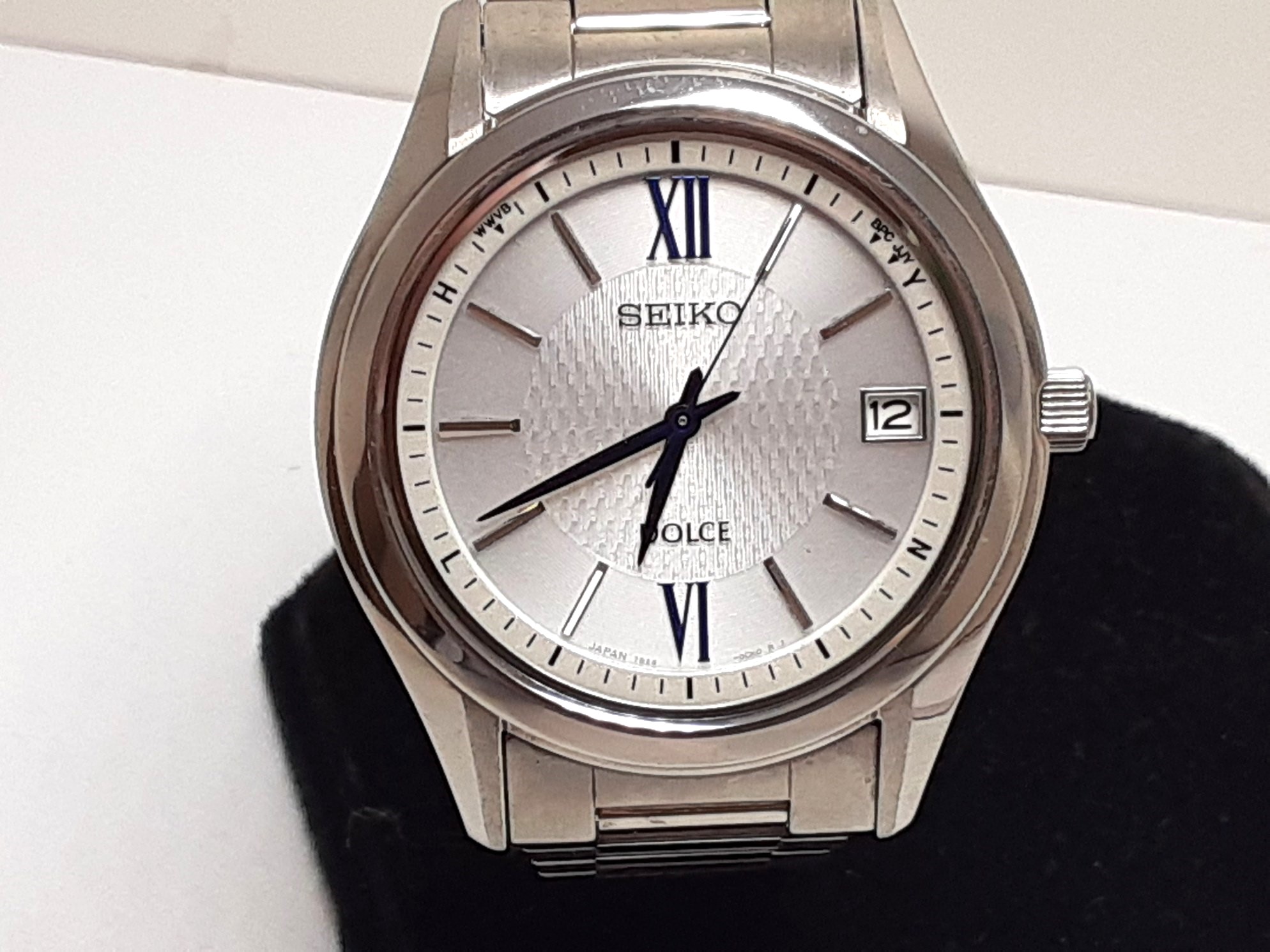 hama【稼動品】SEIKO DOLCE ソーラー電波 チタン ホワイト 楽天市場】SEIKO【セイコー】 7B22-0AR0 ドルチェ ホワイト