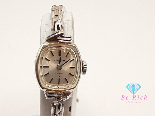 SEIKO Solarセイコーソーラー21Jewels 18k レディース腕時計 楽天市場】【10%OFF 3696円引】【二種のベルトが楽しめる