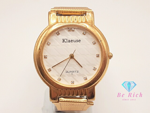 楽天市場】【klaeuse】クロイゼ レディース 腕時計 22KGP ゴールド