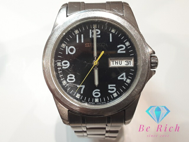 楽天市場】美品 セイコー SEIKO ダイバー ブラック バレット 7S26-02K0