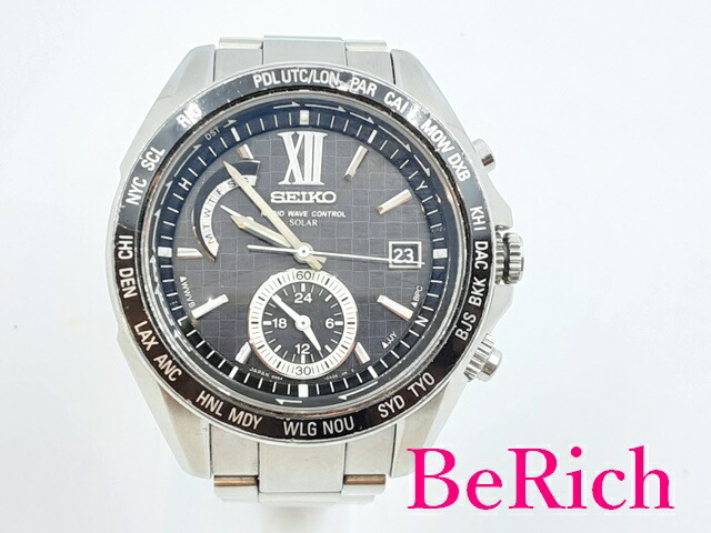 新品同様　SEIKO SAGA165/8B54-0BC0 ソーラー電波 メンズ 楽天市場】未使用品 セイコー ブライツ SAGA165 8B54-0BC0 ソーラー
