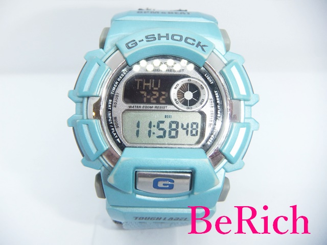 カシオ Casio G Shock Gショック メンズ 腕時計 Dw 9501 グレー 文字盤 Ss 水色 ファブリック プラスチック デジタル クォーツ Qz Tough Label Ht3860 一部予約販売