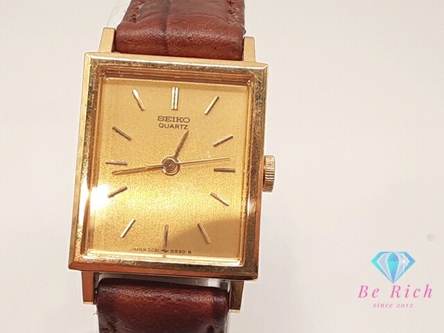 セイコー　SEIKO☆編み込み　クオーツ時計☆装飾☆1E20-6200☆ SEIKO - SEIKO セイコー レディース腕時計 1E20-6200の通販 by