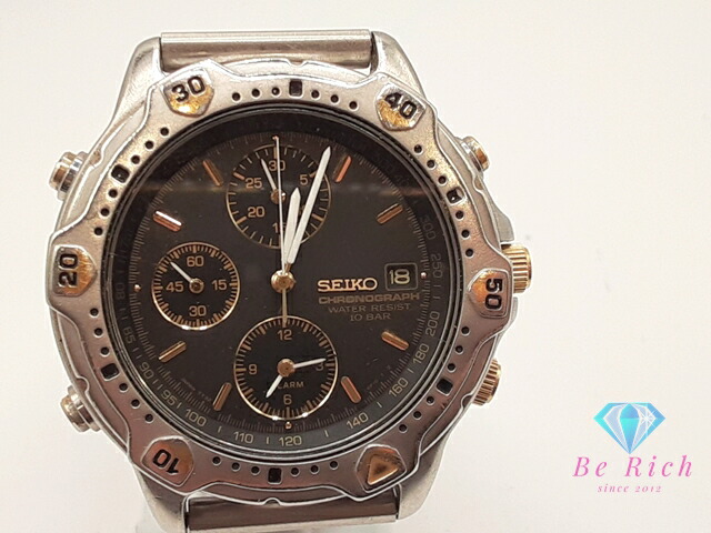 SEIKO セイコー クロノグラフ ブラック文字盤 クォーツ 中古品 2025年最新】セイコー(SEIKO) クロノグラフ 中古の魅力的な