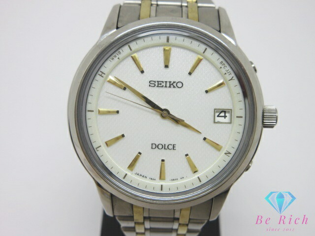 楽天市場】SEIKO セイコー 7B22-0AD0 ソーラー電波時計 腕時計 チタン