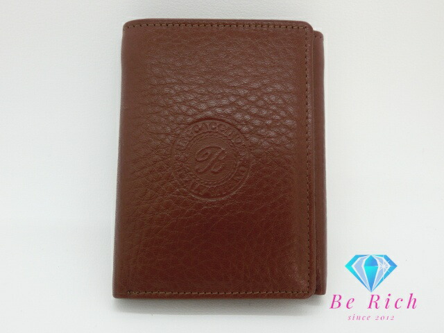 楽天市場】レノマ renoma がま口 三つ折り財布 ブラウン 茶 レザー