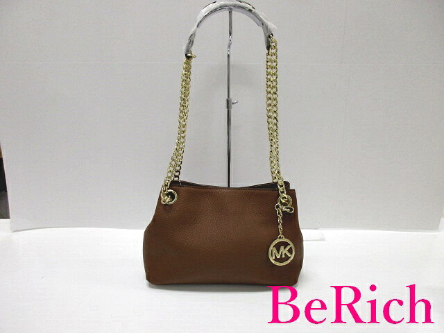 美品 マイケルコース MICHAEL KORS チェーン ショルダーバッグ 30S5GTCM2L 茶 ブラウン レザー ロゴ ハンドバッグ 鞄 【中古】【送料無料】 sh1455 8,132円