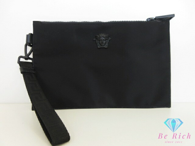 楽天市場】【中古】VERSACE ヴェルサーチ メデューサ クラッチバッグ