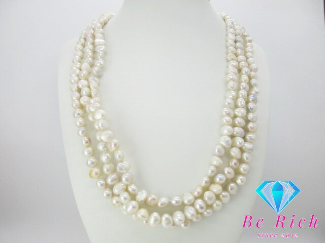 淡水真珠　ジュエリーバッグ ヴィンテージ  パーティー　フォーマル　未使用 楽天市場】フォーマル用 高級金具の貝パール8mm玉 一連