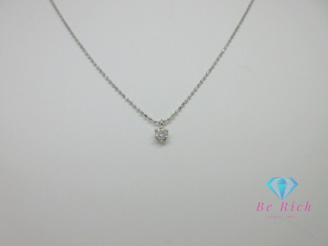 楽天市場】ジュエリーマキ Pt850 プラチナ ダイヤモンド 0.11ct