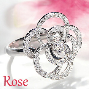 楽天市場】Pt900【0.55ct】ダイヤモンド 透かし リングジュエリー