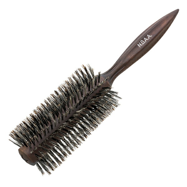 楽天市場】NBAA｜ N.B.A.A. ブラシ ソフトロールブラシ 55 ナチュラル