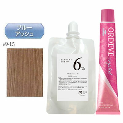ミルボンオルディーブボーテ、クリスタルカラーリング剤セット ORDEVE ミルボン オルディーブ クリスタル 1本と オキシ 100ml