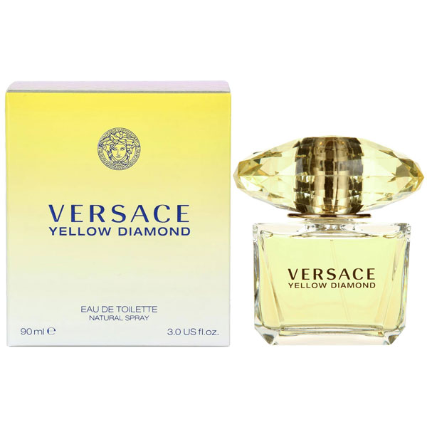 VERSACEベルサーチ　イエロー ダイヤモンド EDT 90 ML Amazon.com : Yellow Diamond by Versace for Women 3.0 oz Eau