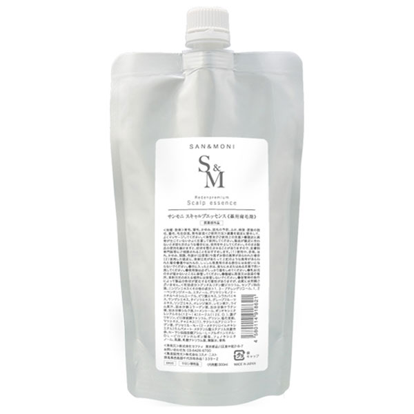 送料無料 セフティ SAN & MONI サンモニ スキャルプエッセンス 薬用育毛剤 300ml 詰替え レフィル 医薬部外品 【営業日13時まで当日発送】