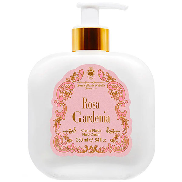 送料無料 サンタ マリア ノヴェッラ ボディミルク ローザ・ガーデニア ガラスボトル 250ml SANTA MARIA NOVELLA