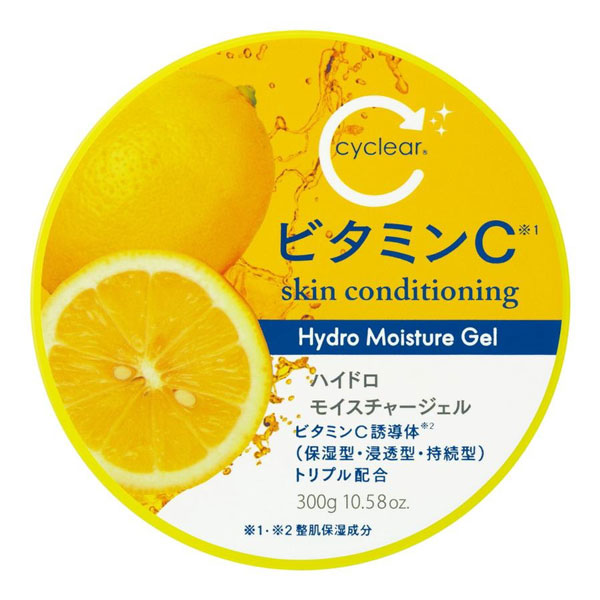 送料無料 熊野油脂 cyclear サイクリア ビタミンC ハイドロモイスチャージェル 300g 32本セット 【ケース販売】