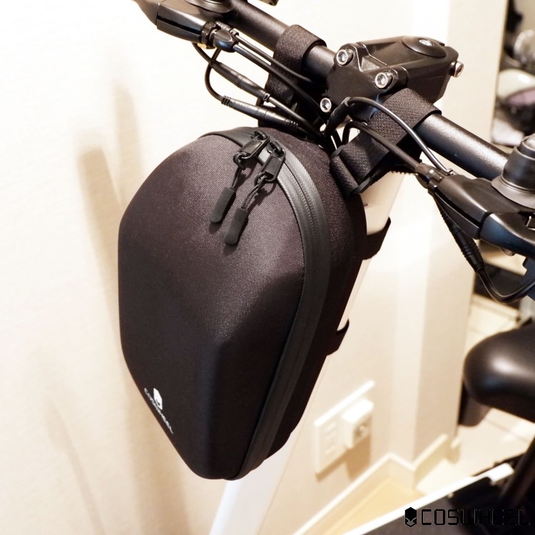COSWHEEL電動バイクEVスクーター専用ハンドルバッグ汎用タイプ|コスウェル電動バイク用キックボード用スクーター用収納バッグオプションパーツ部品送料無料