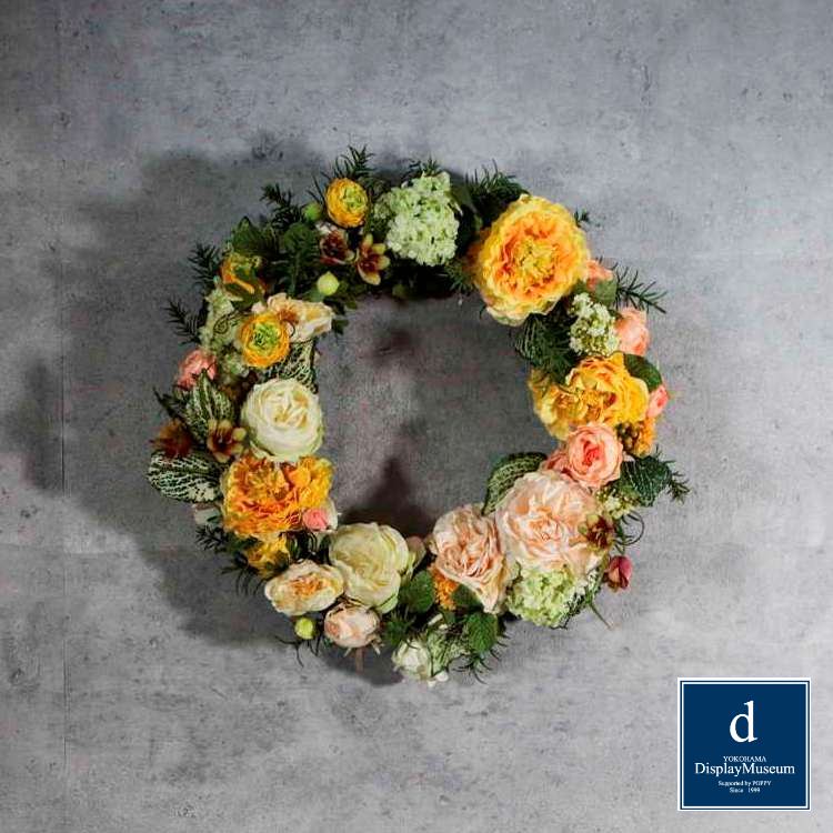 リースアレンジメント シャクヤク セージ ローズマリー 横浜ディスプレイミュージアム Fbcd 07 アーティフィシャルフラワー フラワーアレンジメント 造花 おしゃれ 上質 上品 高級 ゴージャス リビング サロン ホール Printholo Com