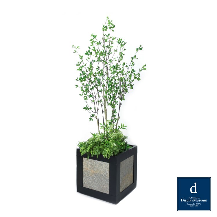 グリーンアレンジメント ドウダン 230cm 横浜ディスプレイミュージアム Fbcd 5008 アーティフィシャルグリーン グリーンアレンジメント ベース付き 人工観葉植物 鉢付きグリーン 造花 おしゃれ 上質 上品 高級 ゴージャス リビング サロン ホール Bullpadel Cl