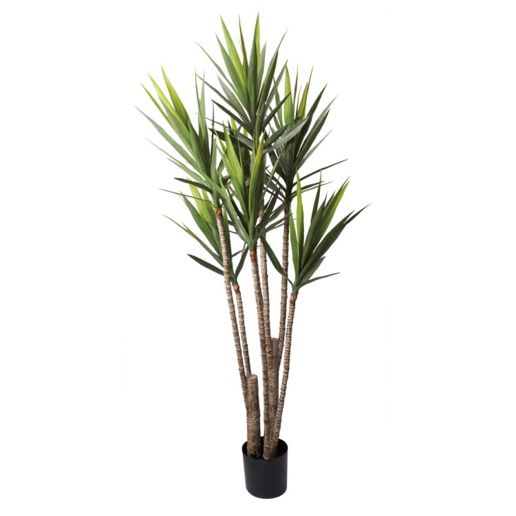 ユッカツリー 195cm｜GLP-1524 アーティフィシャルグリーン 人工観葉植物 グリーン 造花 おしゃれ 上質 上品 高級 ゴージャス リビング サロン ホール｜ビザインショップ