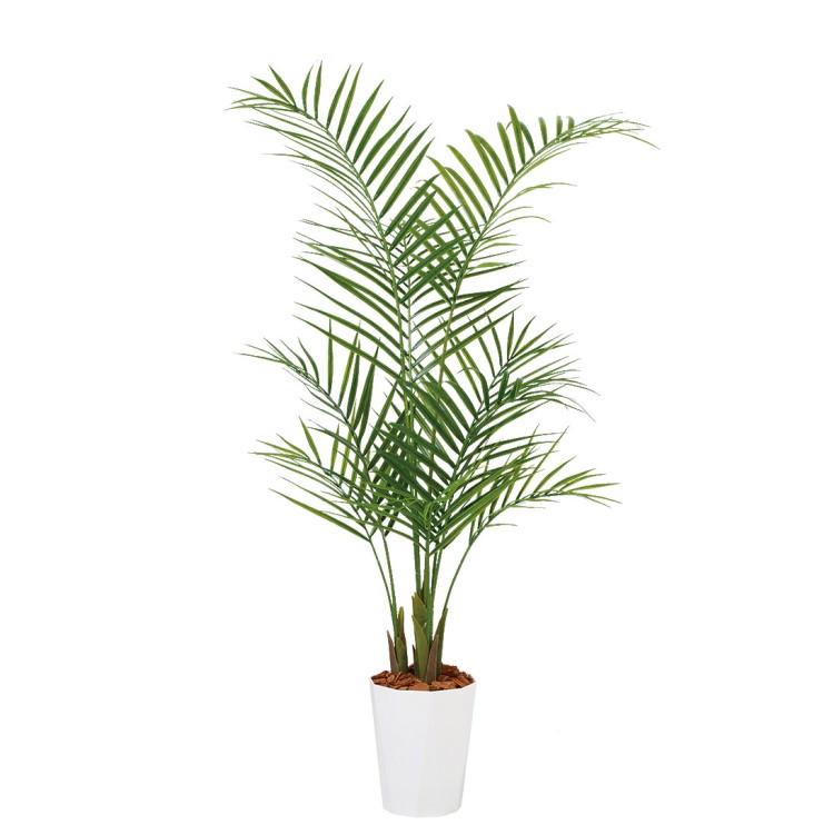 アレカヤシ PE W60×H130cm｜TK99159 アーティフィシャルグリーン 人工観葉植物 鉢付きグリーン 造花 おしゃれ 上質 上品 高級 ゴージャス リビング サロン ホール