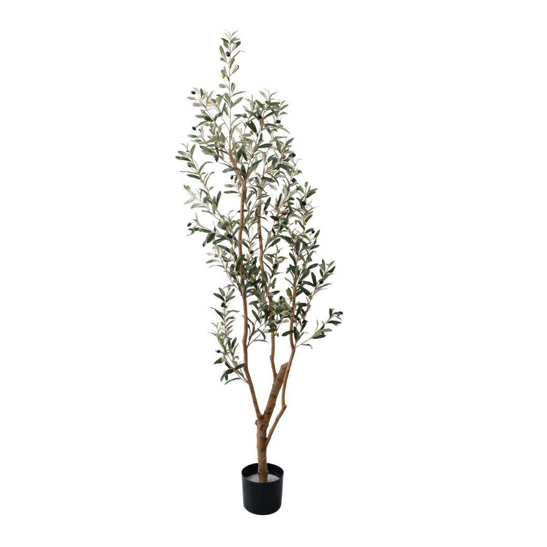 オリーブ 180cm|GLP-1561アーティフィシャルグリーン 人工観葉植物 グリーン 造花 おしゃれ 上質 上品 高級 ゴージャス リビング サロン ホール|ビザインショップ