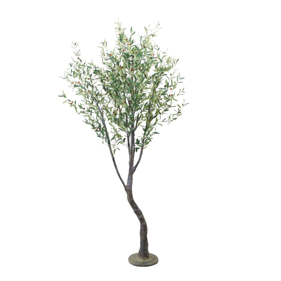 オリーブ 290cm｜GLP-1563アーティフィシャルグリーン 人工観葉植物 グリーン 造花 おしゃれ 上質 上品 高級 ゴージャス リビング サロン ホール