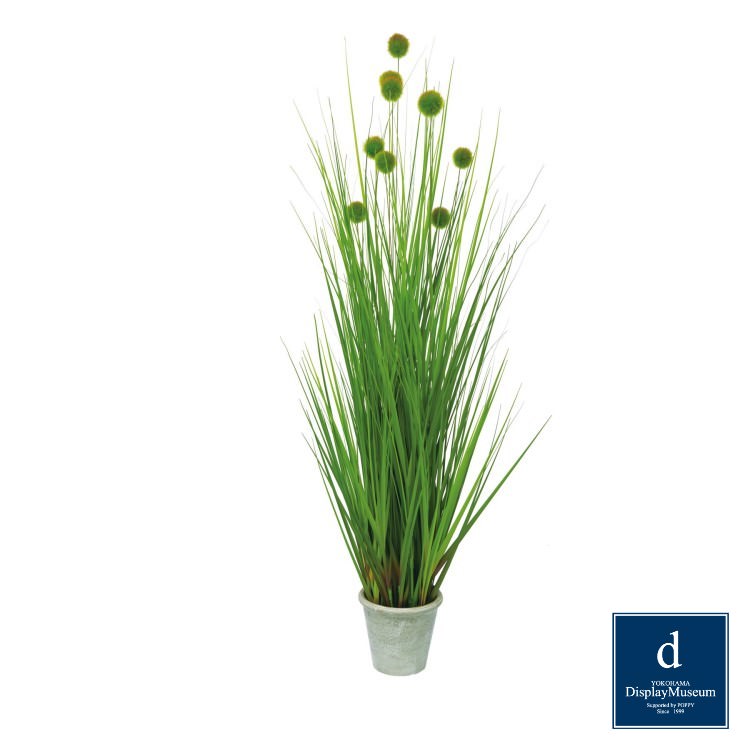 光触媒　人工観葉植物　ウォールグリーン　フェイクグリーン　ポンポングラスLpt' 光触媒 人工観葉植物 ウォールグリーン フェイクグリーン ボール