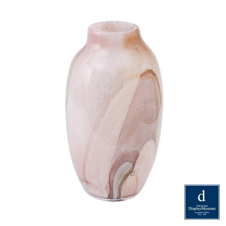 PINK MARBLE VASE L/フラワーベース・花器・花瓶｜横浜ディスプレイミュージアム PED-0111 インテリア雑貨