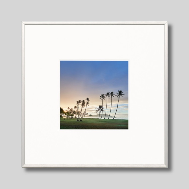 スピード対応 全国送料無料 Igrebow アイグレボウ ハワイ 夜明けのビーチパーク インテリアフォト ピクチャーアート 写真 スタイリッシュ モダン カラー写真 カラーピクチャー ビッグサイズ Fucoa Cl