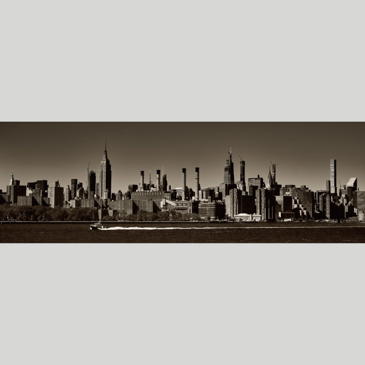 IGREBOW ニューヨーク マンハッタン そびえ立つエンパイアステートビル｜アイグレボウ インテリアフォト ピクチャーアート 写真 スタイリッシュ モダン モノクローム モノクロ