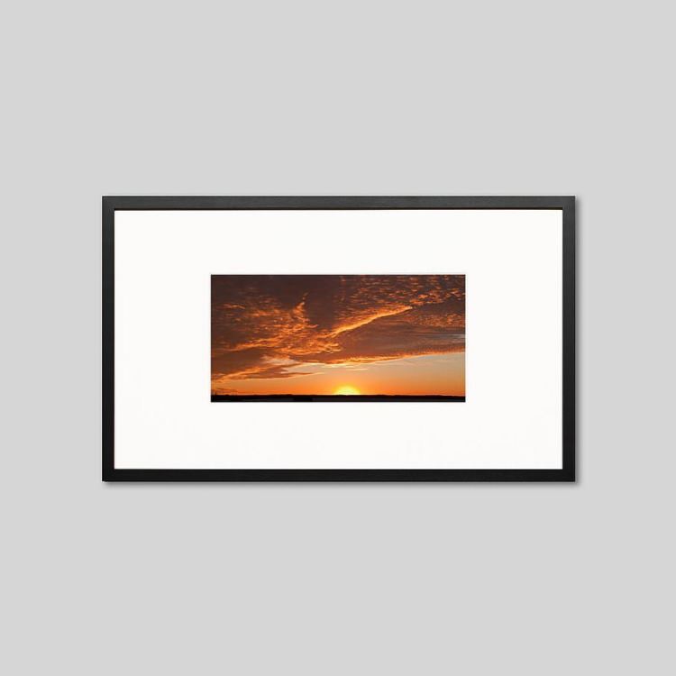 IGREBOW オーストラリア ノーザンテリトリー 草原の夕景｜アイグレボウ インテリアフォト ピクチャーアート 写真 スタイリッシュ モダン カラー写真 カラーピクチャー