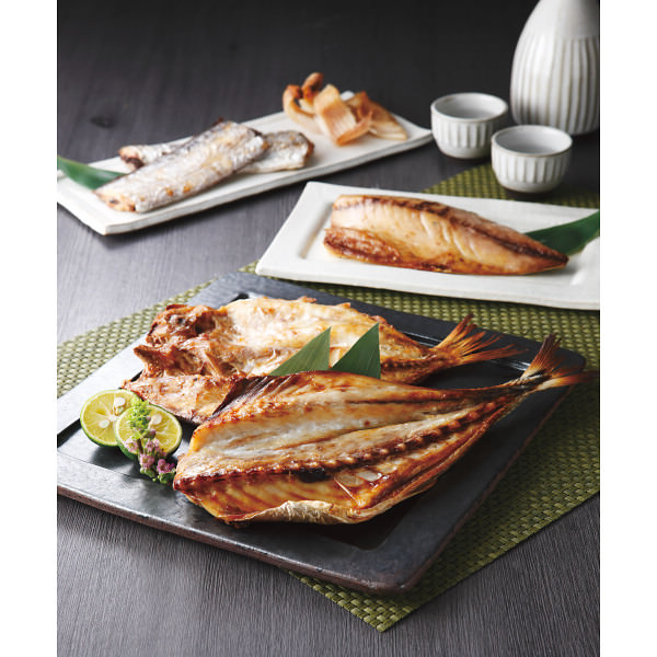 凍眠市場 三陸沖産干物セットD｜干物 セット 詰め合わせ 魚介 食品 ご自宅用 プレゼント 贈り物 ギフト 贈答用 高級贈答品 カタログギフト 送料無料｜ビザインショップ