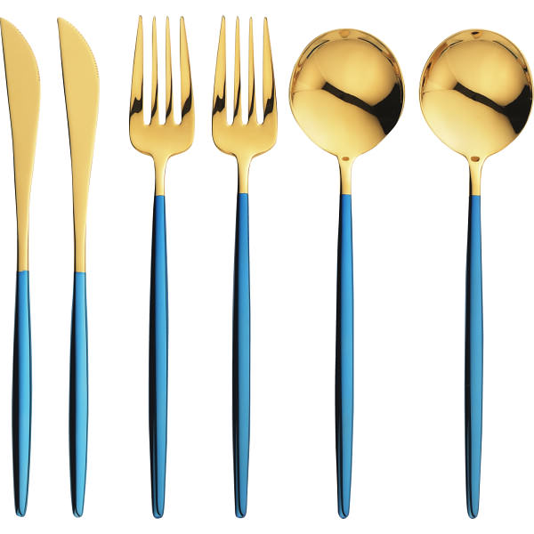 ポルト デザート6本セット(金メッキ)｜カトラリー 洋食器 食器 のし対応 ラッピング対応 個包装 選べる 包装紙 おまとめ注文 ご自宅用 プレゼント 贈り物 ギフト 贈答用 カタログギフト 送料無料